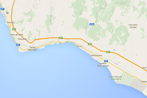 Mappa reining cavalli